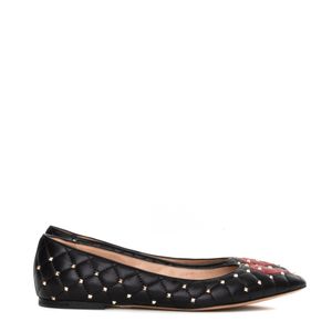 Sapatilha Valentino Rockstud Preta Coração