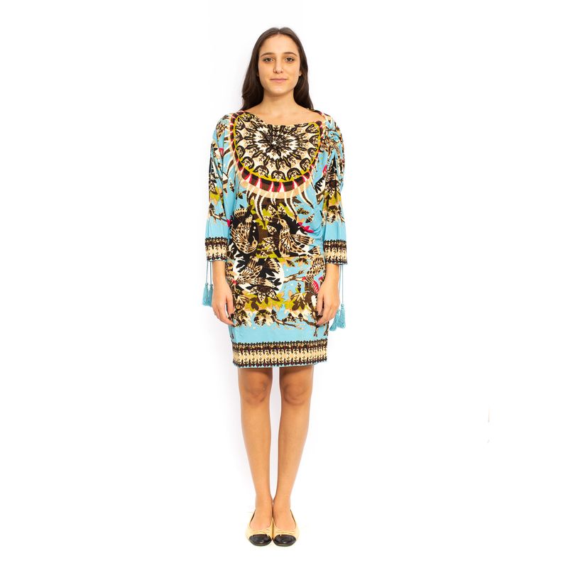 Vestido-Roberto-Cavalli-Estampado