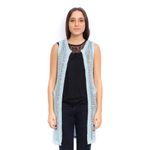 Colete-Carol-Bassi-Azul-Claro-Metalizado