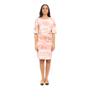 Vestido Roberto Cavalli Rosa Tie Die