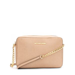Bolsa Michael Kors Saffiano Bege