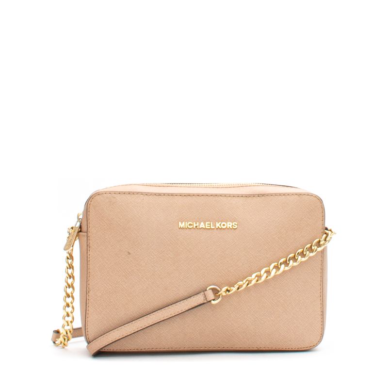 Bolsa-Michael-Kors-Saffiano-Bege