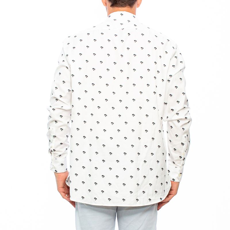 Camisa-Saint-Laurent-Branca-Coqueiros