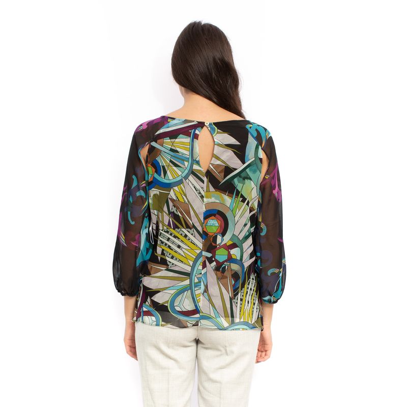 Blusa-Versace-Collection-Estampa-Colorida