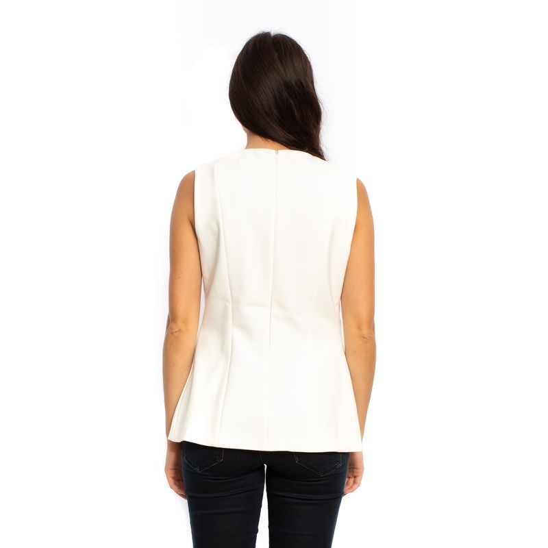 Blusa-Hugo-Boss-Creme