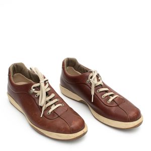 Sapato Salvatore Ferragamo Couro Marrom