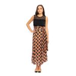 Saia-Lilly-Sarti-Rose-Estampada-Midi