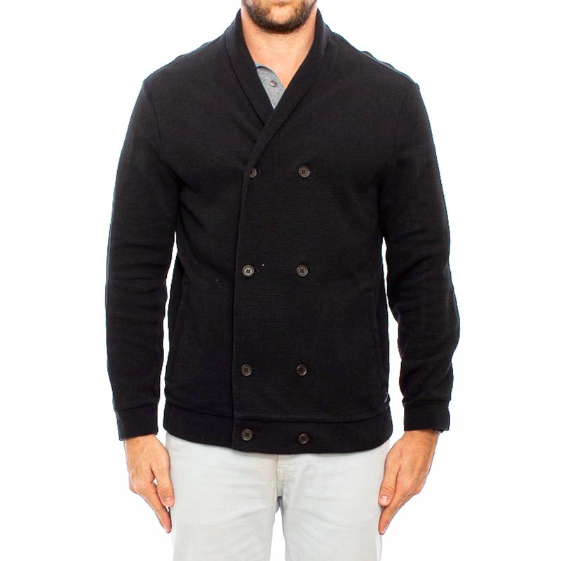 Cardigan-Hugo-Boss-Preto