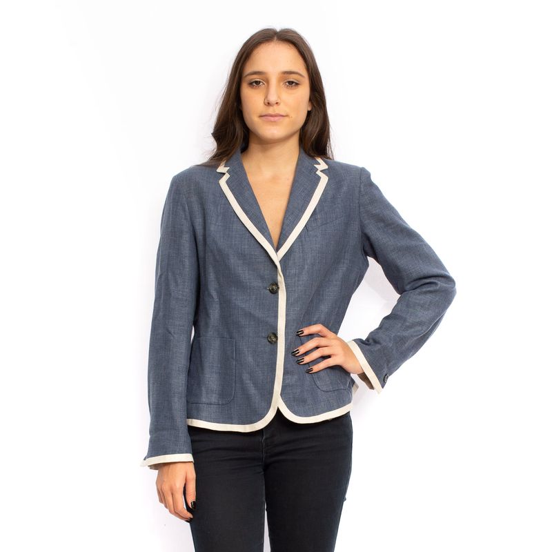Blazer-MaxMara-Linho-Azul