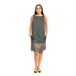 Vestido-MaxMara-Chumbo