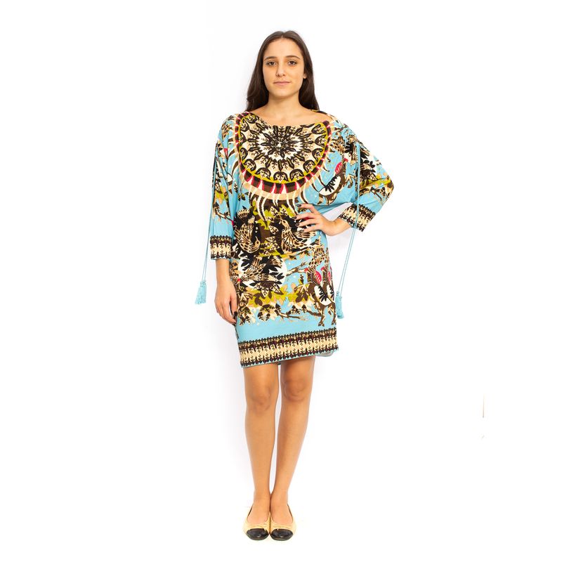 Vestido-Roberto-Cavalli-Estampado