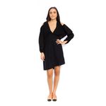 Vestido-Cris-Barros-Manga-Longa-Preto