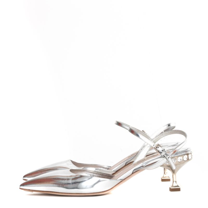 Scarpin-Miu-miu-Prateado
