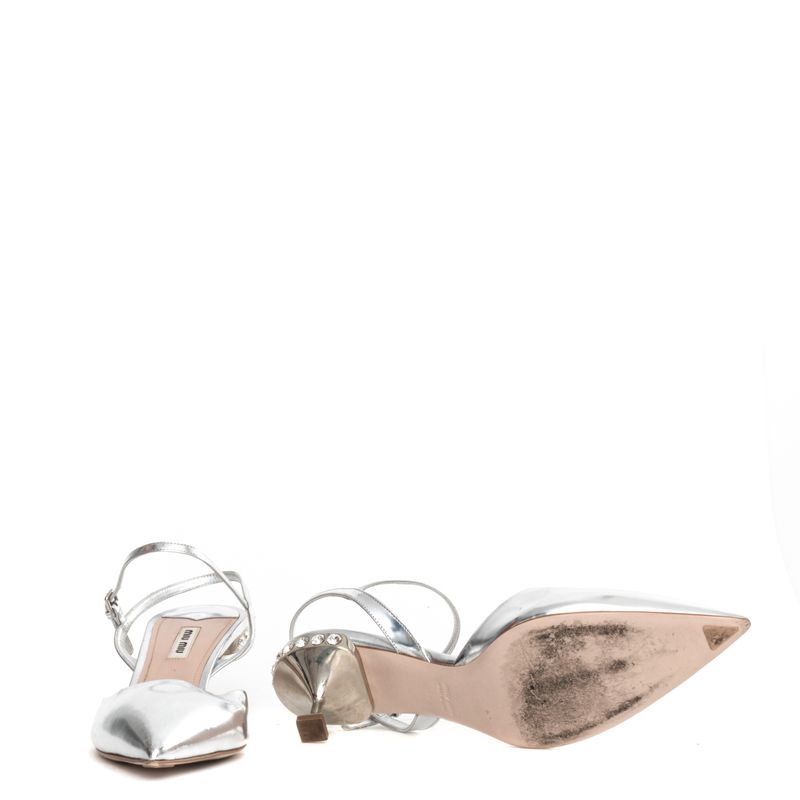 Scarpin-Miu-miu-Prateado