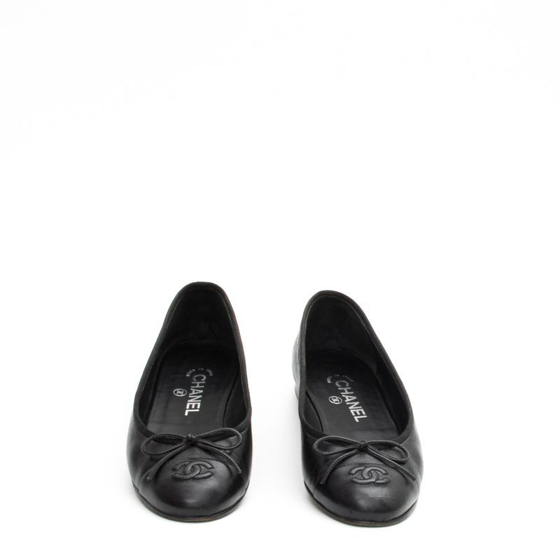 Sapatilha-Chanel-Couro-Preto