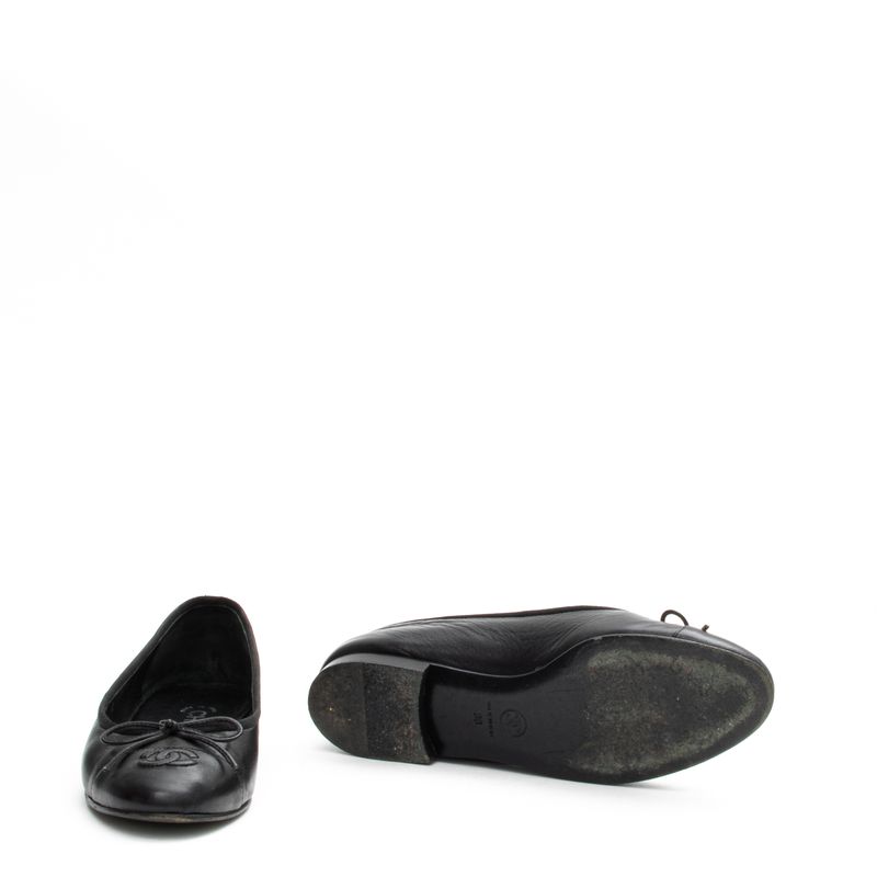 Sapatilha-Chanel-Couro-Preto