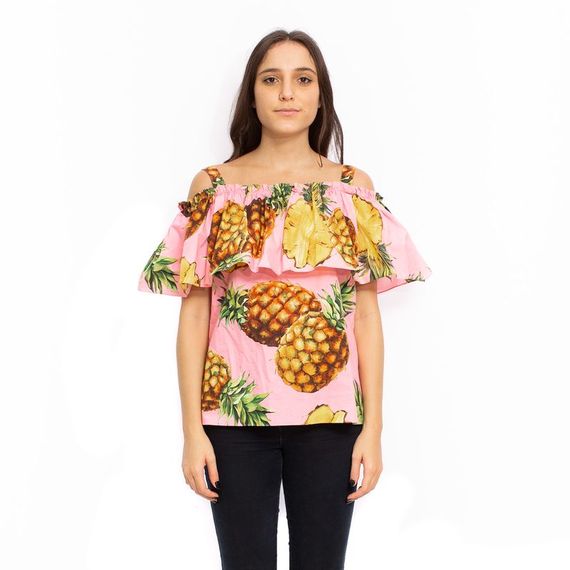 Blusa-Dolce-Gabbana-Estampa-Abacaxi