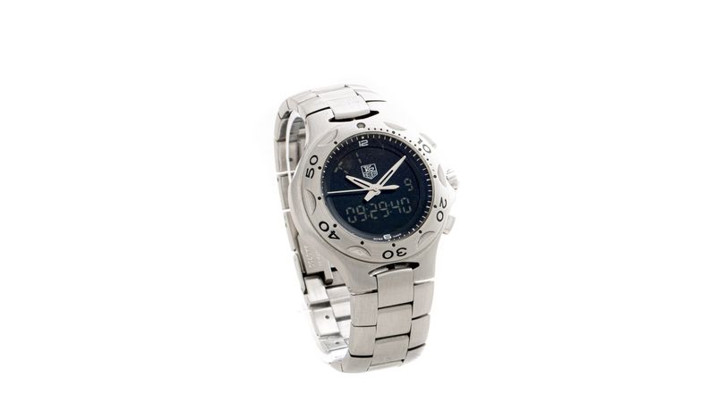 Rel gio TAG Heuer Kirium Cron grafo F rmula 1 Brech de luxo