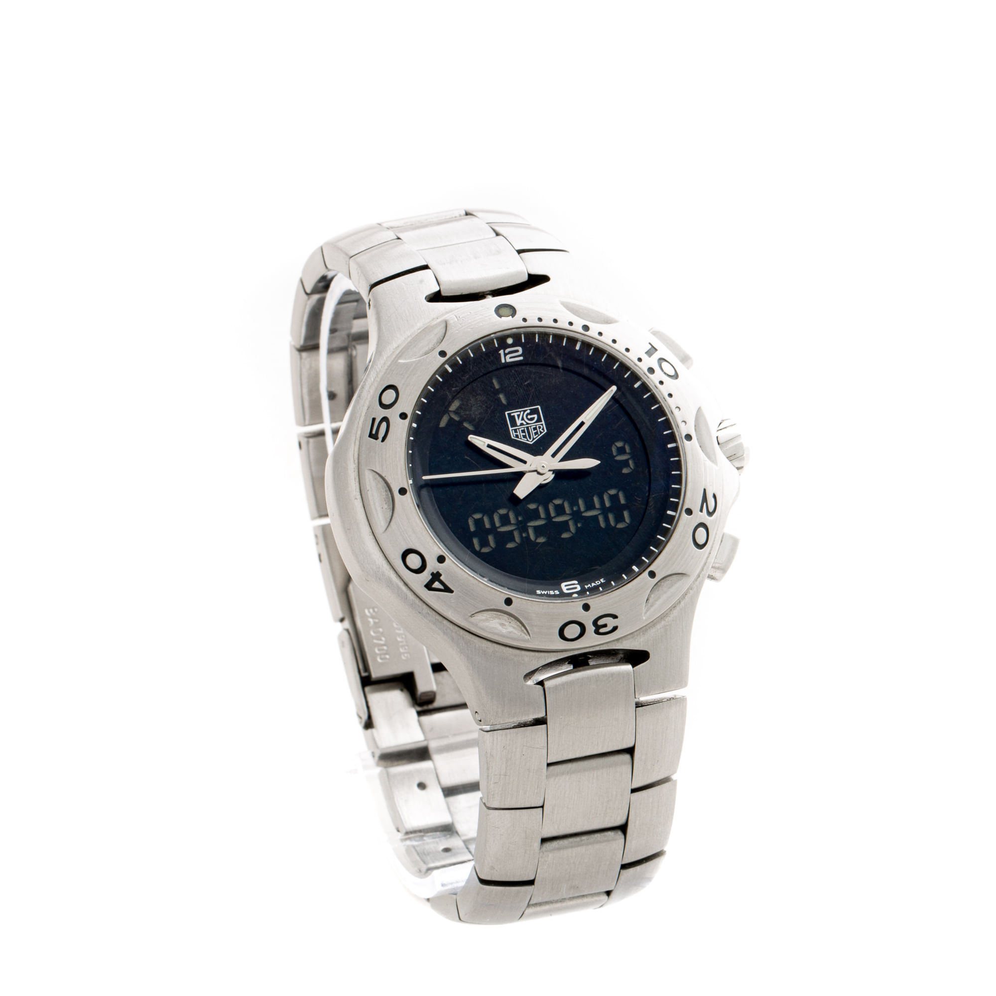 Rel gio TAG Heuer Kirium Cron grafo F rmula 1 Brech de luxo