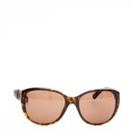 Oculos-Chanel-Couro-Marrom