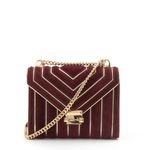 Bolsa-Michael-Kors-Vinho-e-Dourada