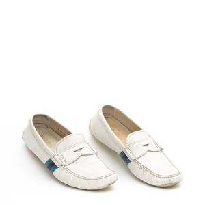 Mocassim Prada Couro Branco