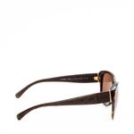 Oculos-Chanel-Couro-Marrom