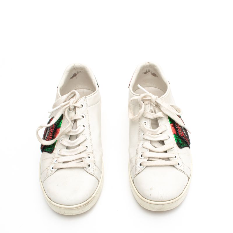 Tenis-Gucci-Couro-Branco