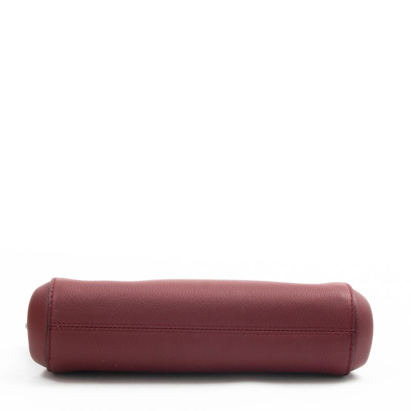 Clutch-Cartier-Geometric-Couro-Vinho
