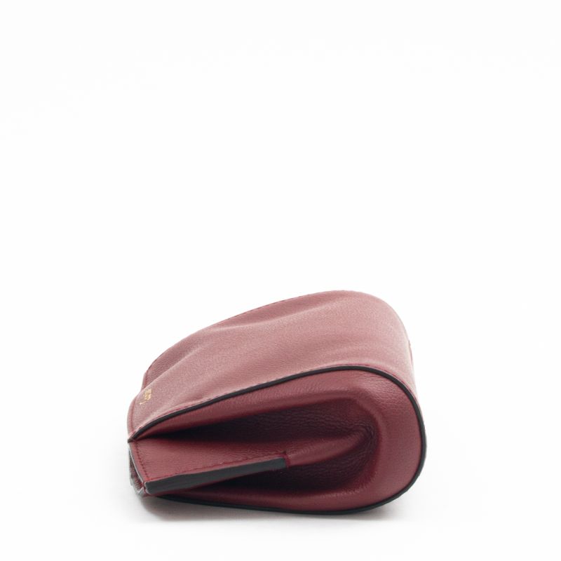 Clutch-Cartier-Geometric-Couro-Vinho