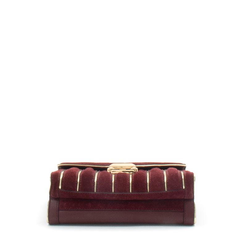 Bolsa-Michael-Kors-Vinho-e-Dourada