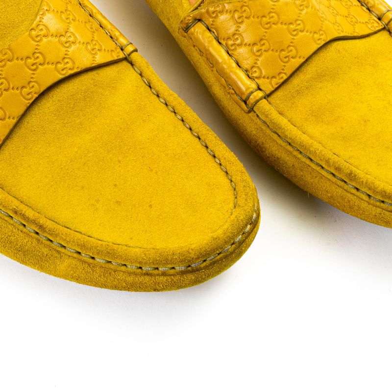 Mocassim-Gucci-Camurca-Amarela