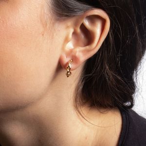 Argola Jack Vartanian Chain Mini Dourada