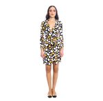 Vestido-Diane-Von-Furstenberg-Wrap-Estampa-Bolinhas