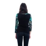 Blusa-Emilio-Pucci-Seda-Verde