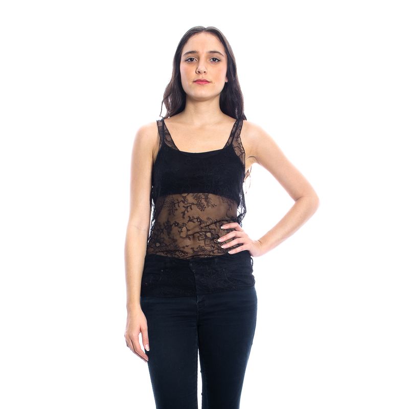 Blusa-Alice-e-Olivia-Renda-Preta