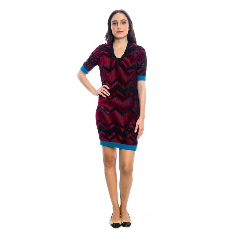 Vestido-Missoni-Preto-e-Vermelho