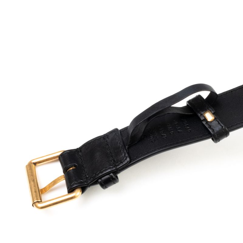 Pochete-Gucci-Marmont-Couro-Preto