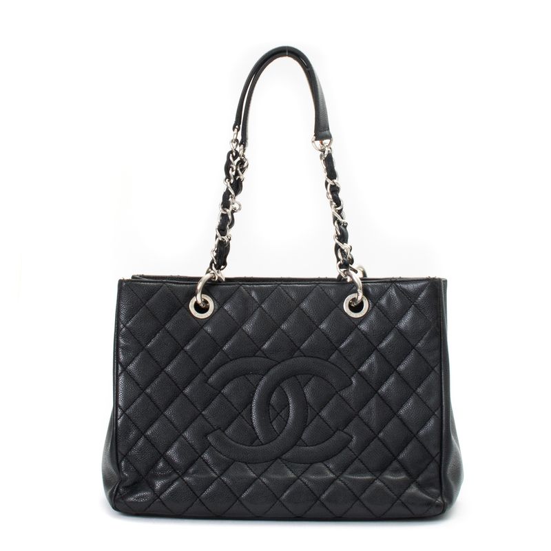 Bolsa-Chanel-Shopper-Caviar-Preta