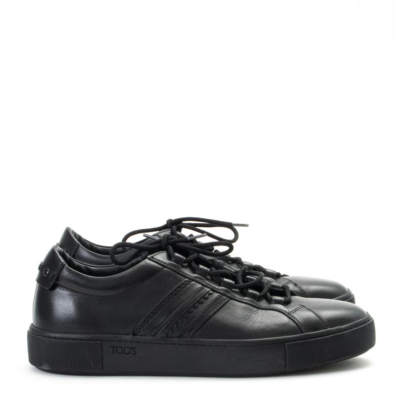 Tenis-Tods-Couro-Preto
