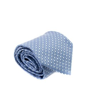 Gravata Salvatore Ferragamo Azul Bolinhas