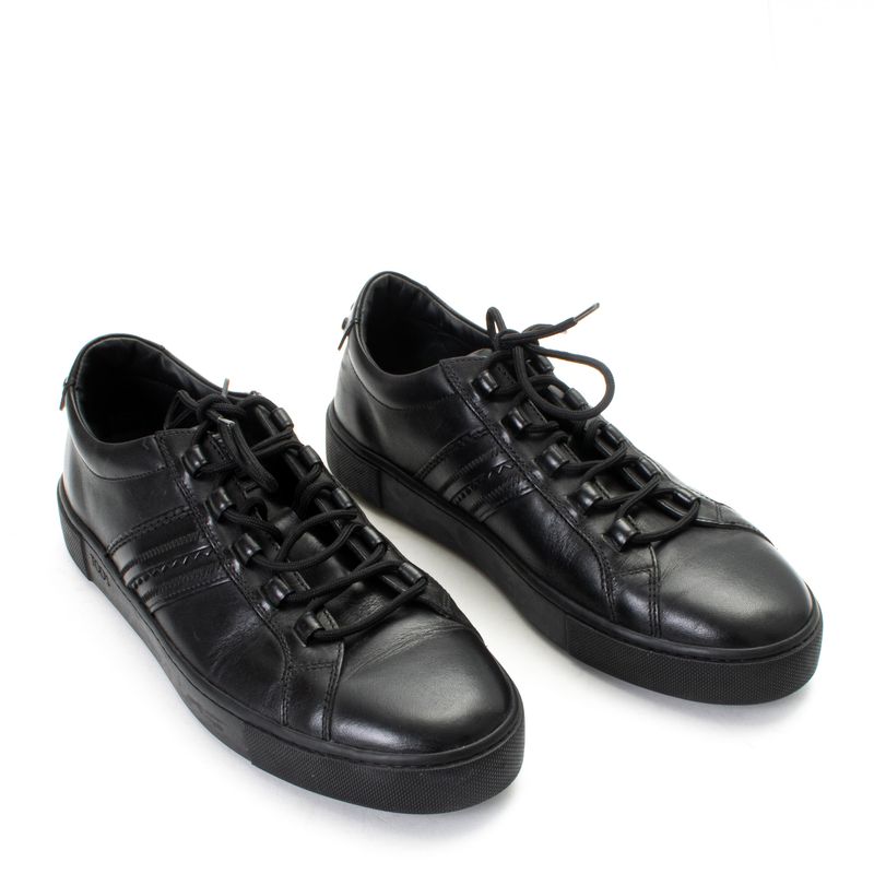 Tenis-Tods-Couro-Preto