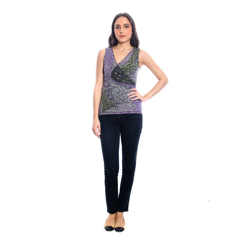 Blusa-Missoni-La-Estampa-Cinza-e-Roxa
