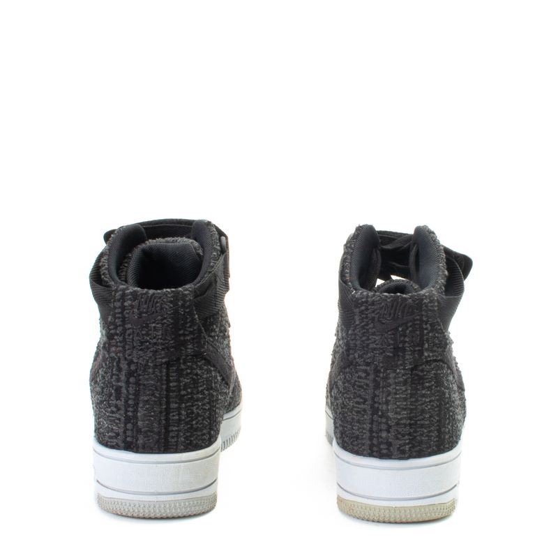 Tenis-Nike-Air-Force-1-Ultra-Flyknit-Mid-Dark-Grey-Black