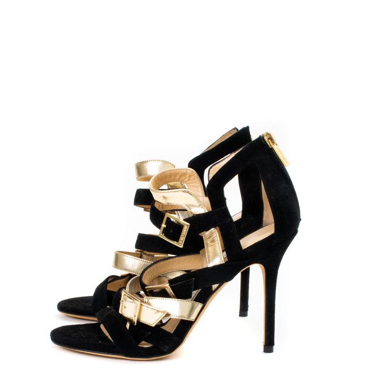 Sandalia-Jimmy-Choo-Preta-e-Dourada