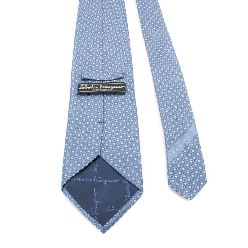 Gravata-Salvatore-Ferragamo-Azul-Bolinhas