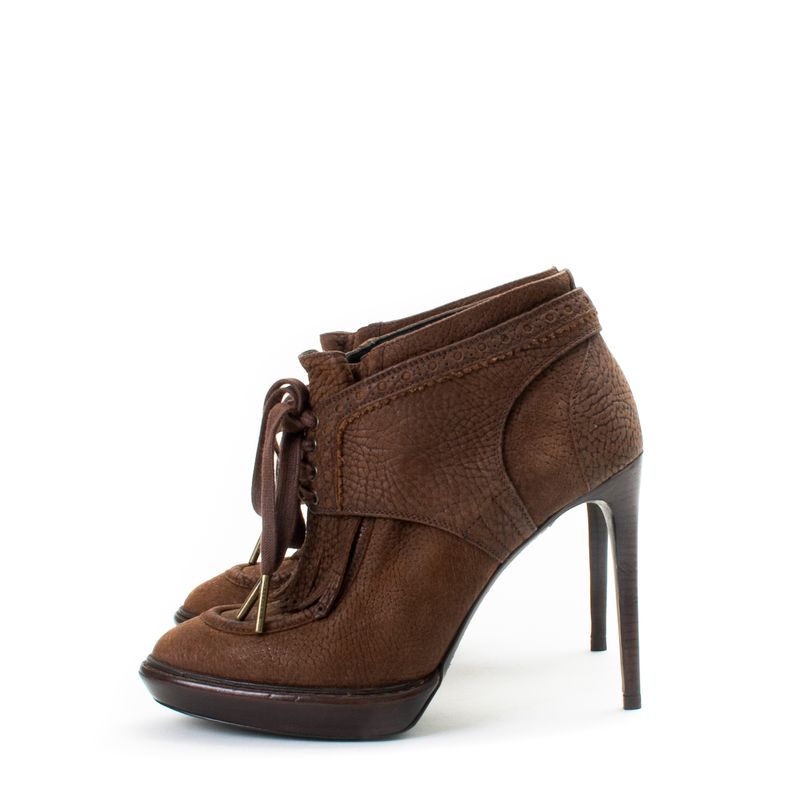 Ankle-Boot-Burberry-Couro-Marrom