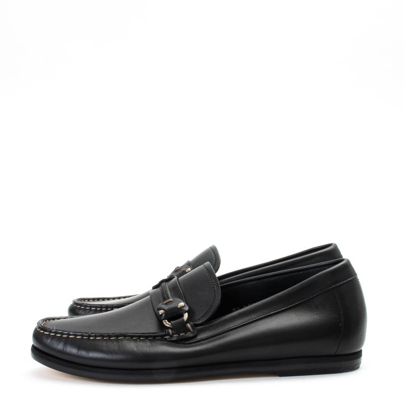 Mocassim-Salvatore-Ferragamo-Couro-Preto