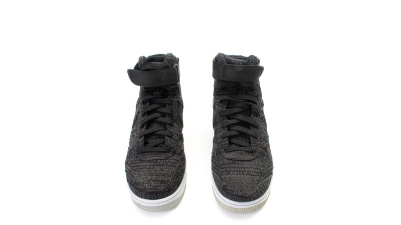 Air force 1 ultra flyknit mid dark grey black best sale