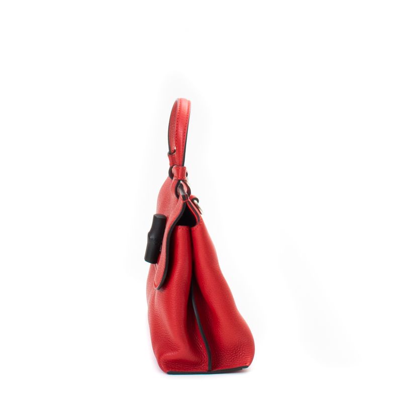 Bolsa-Gucci-Bamboo-Daily-Top-Handle-Bag-Vermelha
